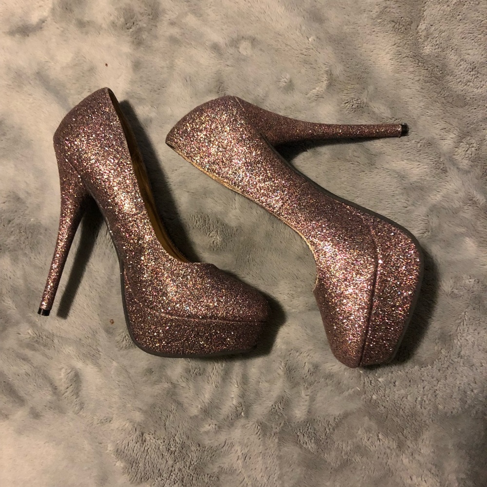 Glitter Heels